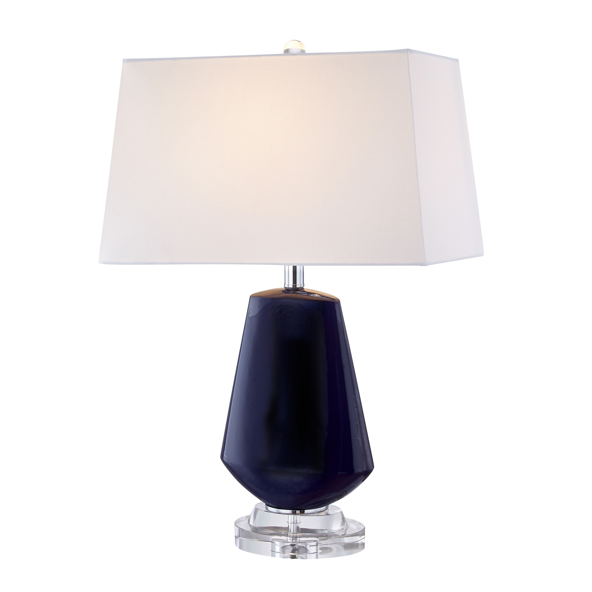 blue reading lamp