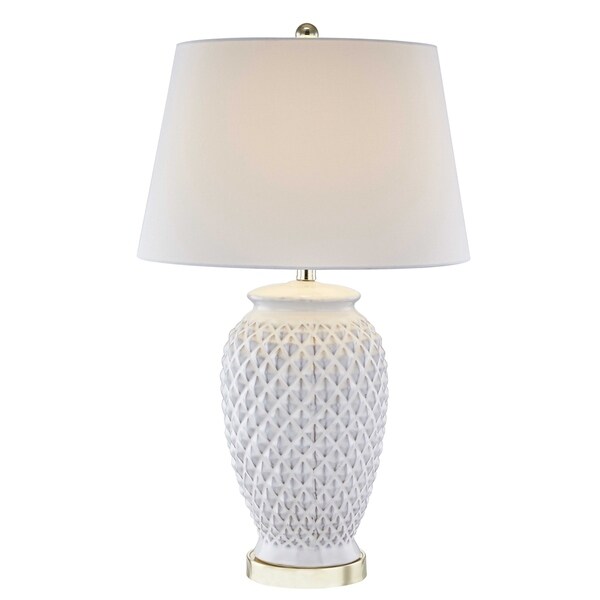Cream Table Lamp