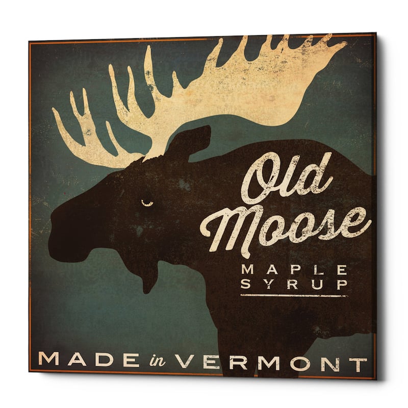 Epic Graffiti 'Old Moose Maple Syrup Made in Vermont' by Ryan Fowler ...