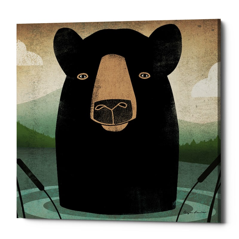 Epic Graffiti 'Skinny Dip Crop' by Ryan Fowler, Giclee Canvas Wall Art