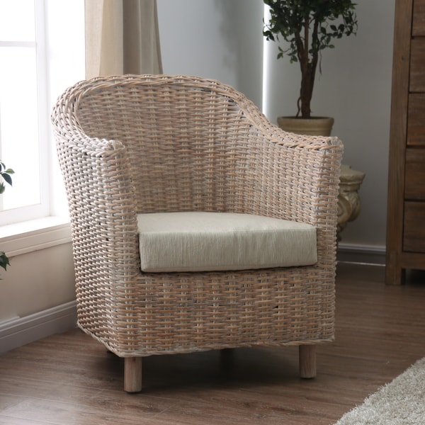 wicker barrel chair sale