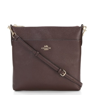 Coach Handbags Our Best Clothing Shoes Deals Online At Coach Kitt 26 Crossgrain Cross Body Bag Oxblood