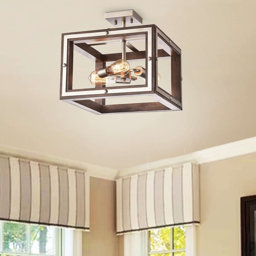 Wood Flush Mount Lights Find Great Ceiling Lighting Deals
