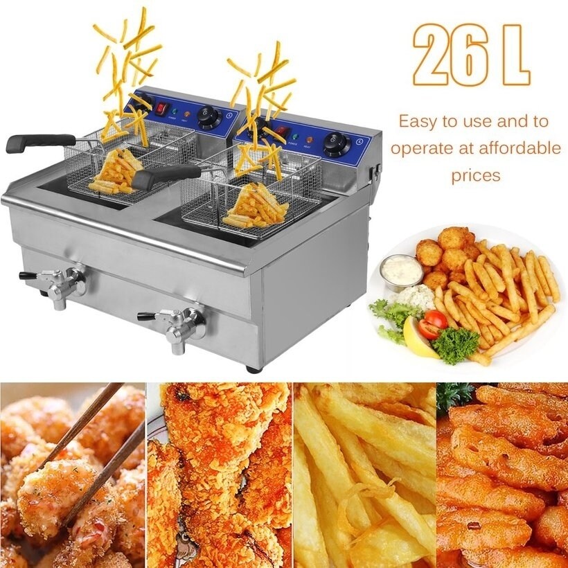 Deco Chef 5.8QT (19.3 Cup) Digital Electric Air Fryer with