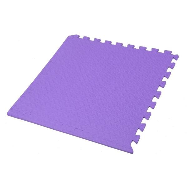 Shop 6pcs Set Eva Foam Floor Mat Sofe Interlocking Gym Carpet Play