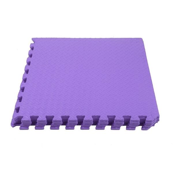 Shop 6pcs Set Eva Foam Floor Mat Sofe Interlocking Gym Carpet Play