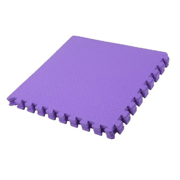 Shop 6pcs Set Eva Foam Floor Mat Sofe Interlocking Gym Carpet Play