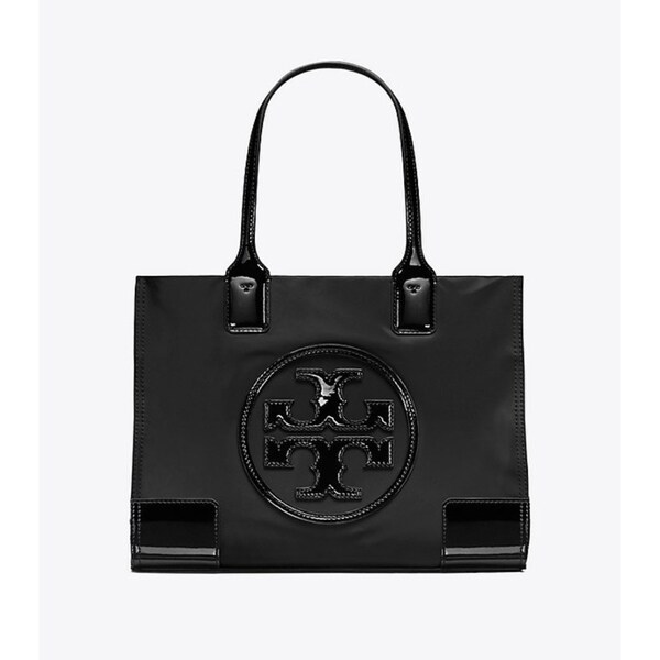 tory burch ella mini patent tote