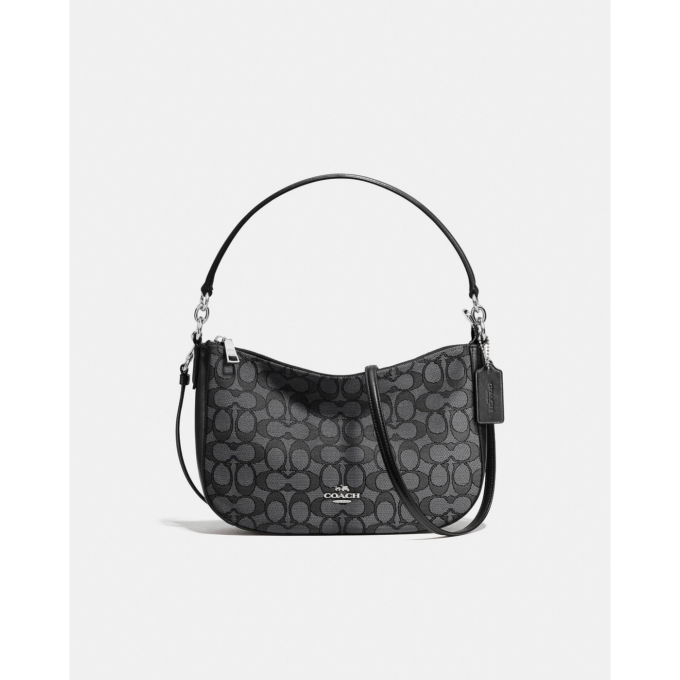 coach chelsea crossbody in signature jacquard