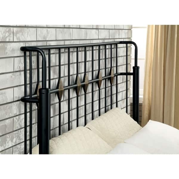Shop California King Bed With Metal Spindle Headboard And