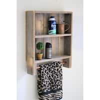 Double Copper Bar Towel Rack