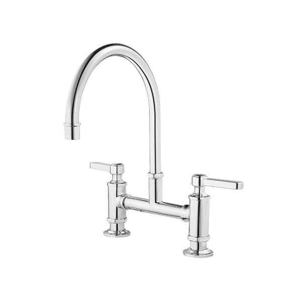 Shop Pfister Port Haven Bridge Kitchen Faucet Polished Chrome