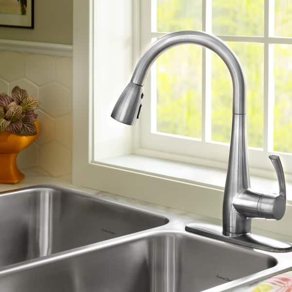 Shop American Standard Quince 1 Handle Pull Down High Arc Kitchen