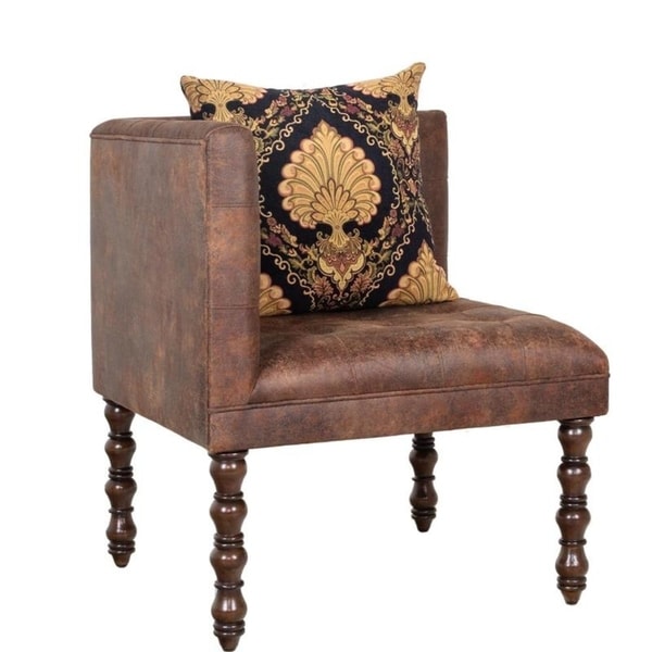 Shop Malena Corner and Side chair with Accent Pillow ...