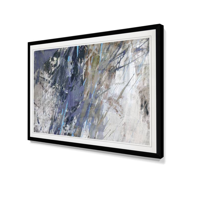 Blue Noise I-Framed Giclee Print