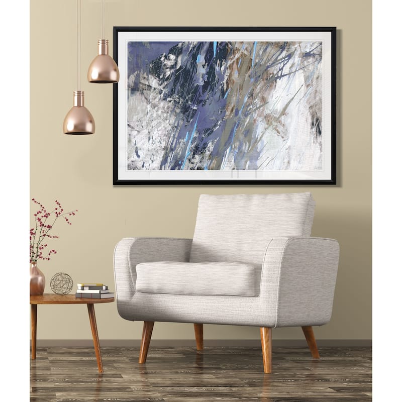Blue Noise I-Framed Giclee Print
