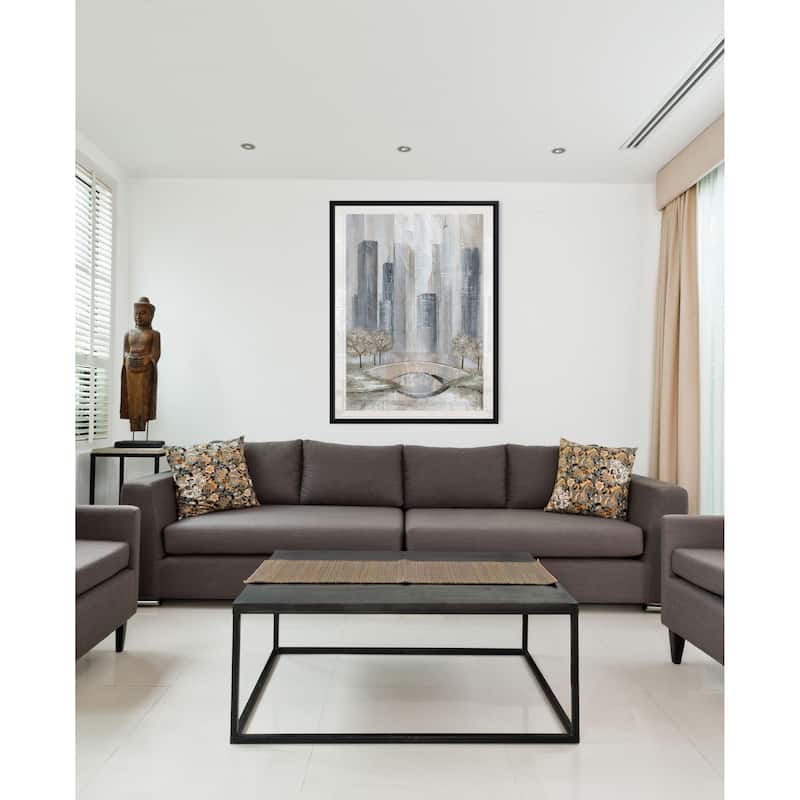 Central Park Spring-Framed Giclee Print