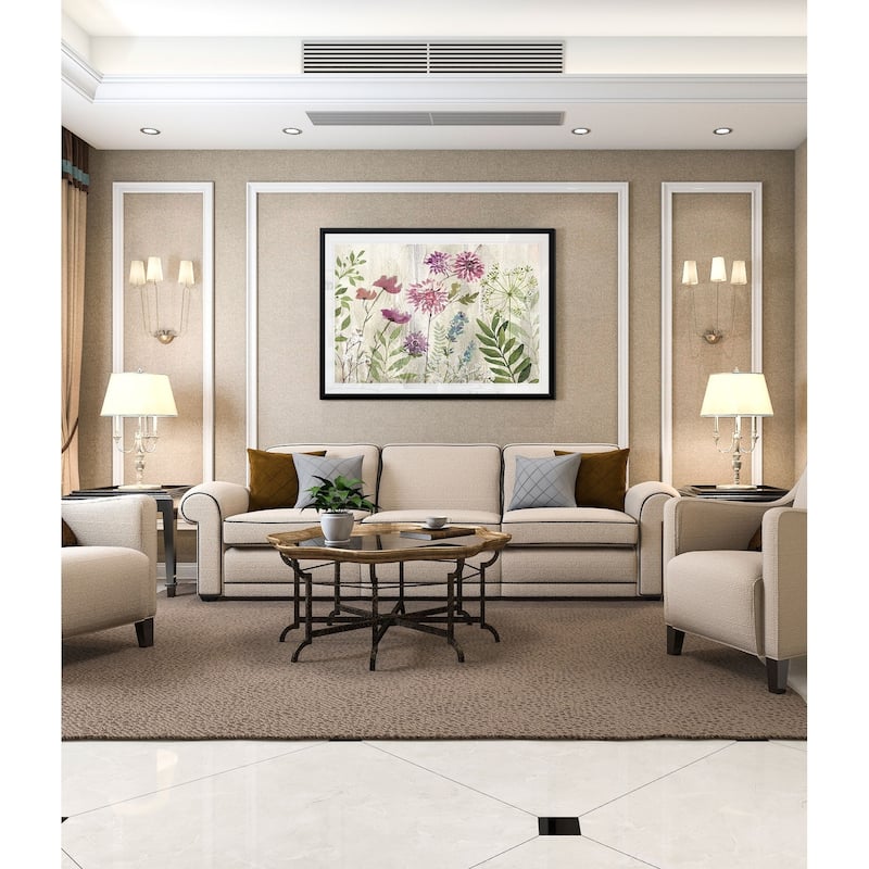 Meadow Flowers II-Framed Giclee Print