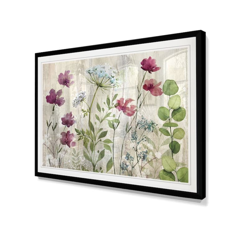 Meadow Flowers I-Framed Giclee Print