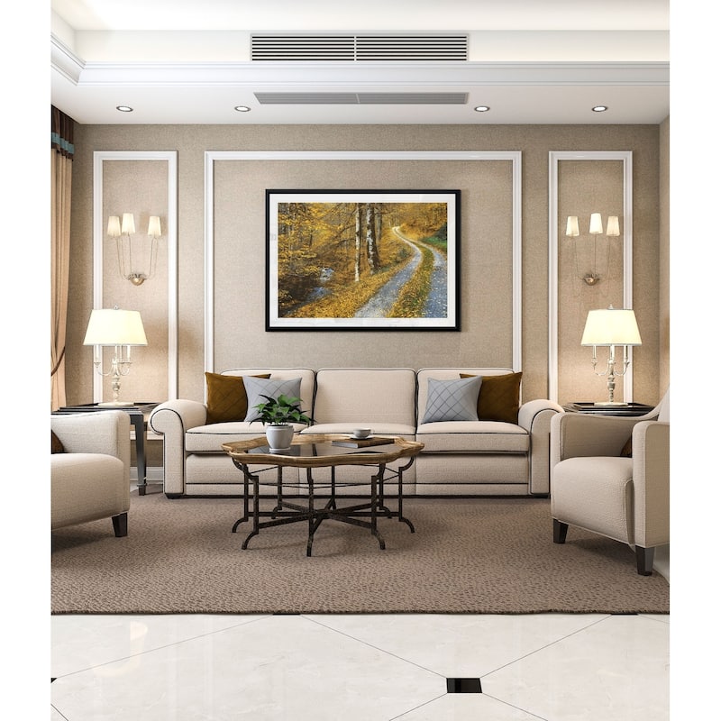 Winding Road-Framed Giclee Print
