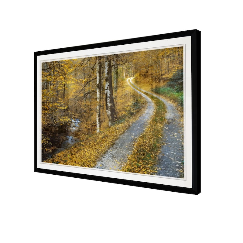 Winding Road-Framed Giclee Print