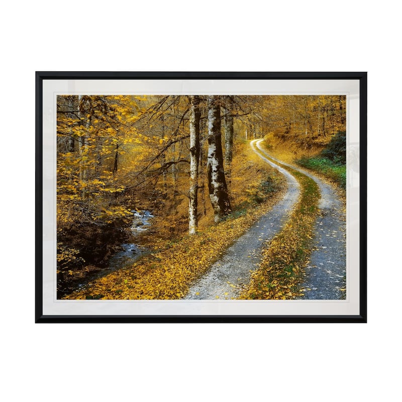 Winding Road-Framed Giclee Print