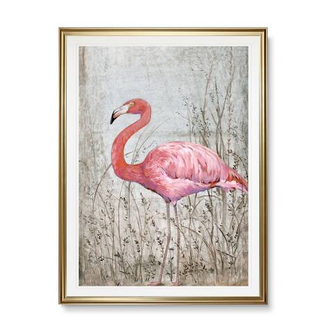 American Flamingo II-Framed Giclee Print