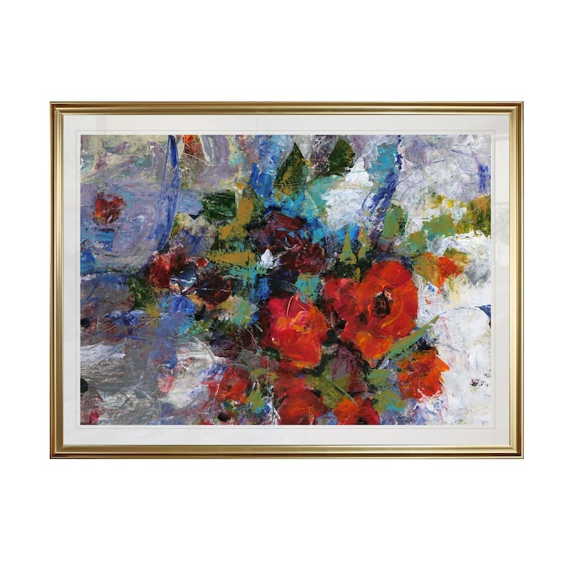 Splash of Color I-Framed Giclee Print