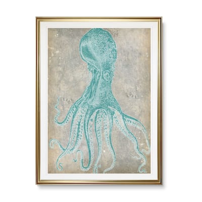 SpaOctopus II -Framed Giclee Print