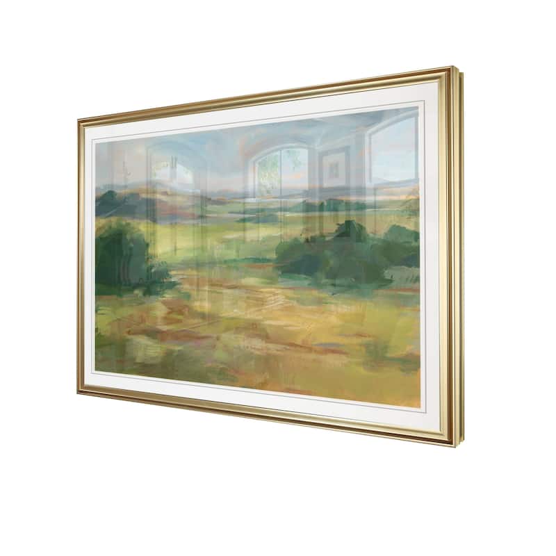 Green Valley I-Framed Giclee Print