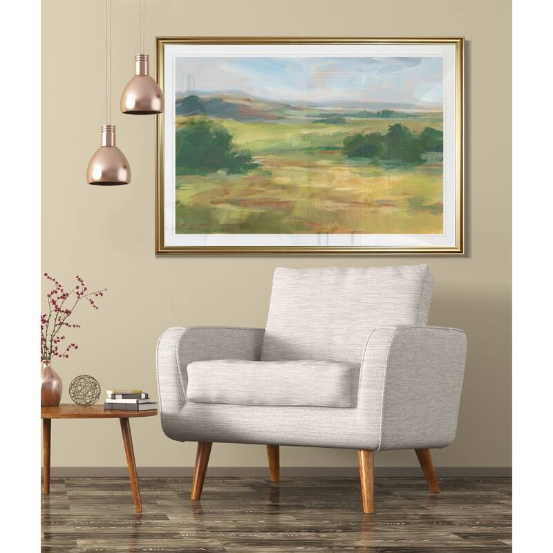Green Valley I-Framed Giclee Print