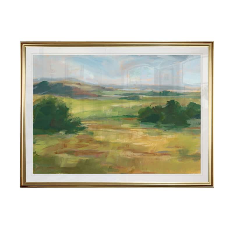 Green Valley I-Framed Giclee Print