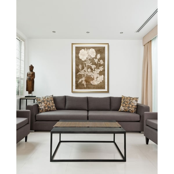 Botanical in Taupe II-Framed Giclee Print. Opens flyout.