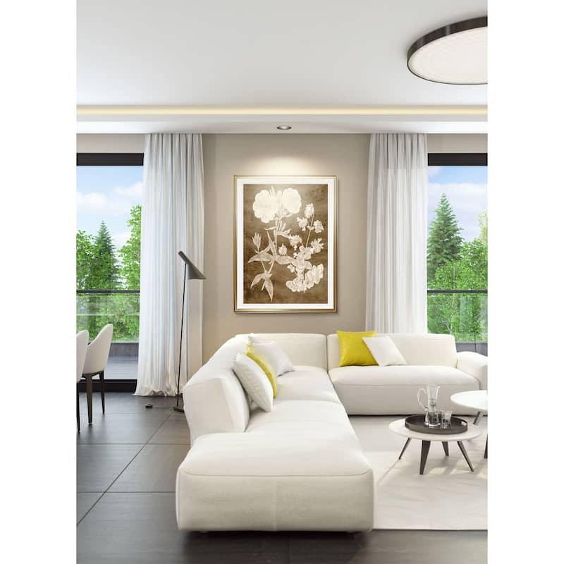 Botanical in Taupe II-Framed Giclee Print