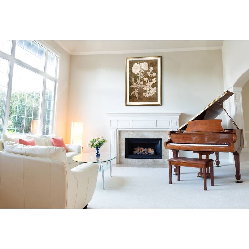 Botanical in Taupe II-Framed Giclee Print