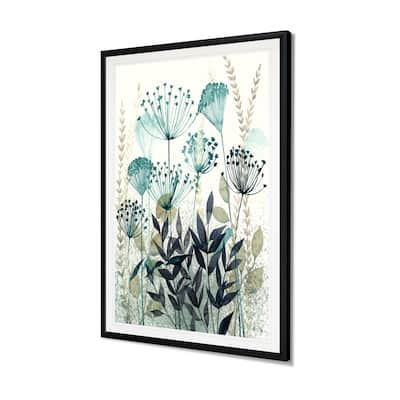 AllayedFloral II -Framed Giclee Print