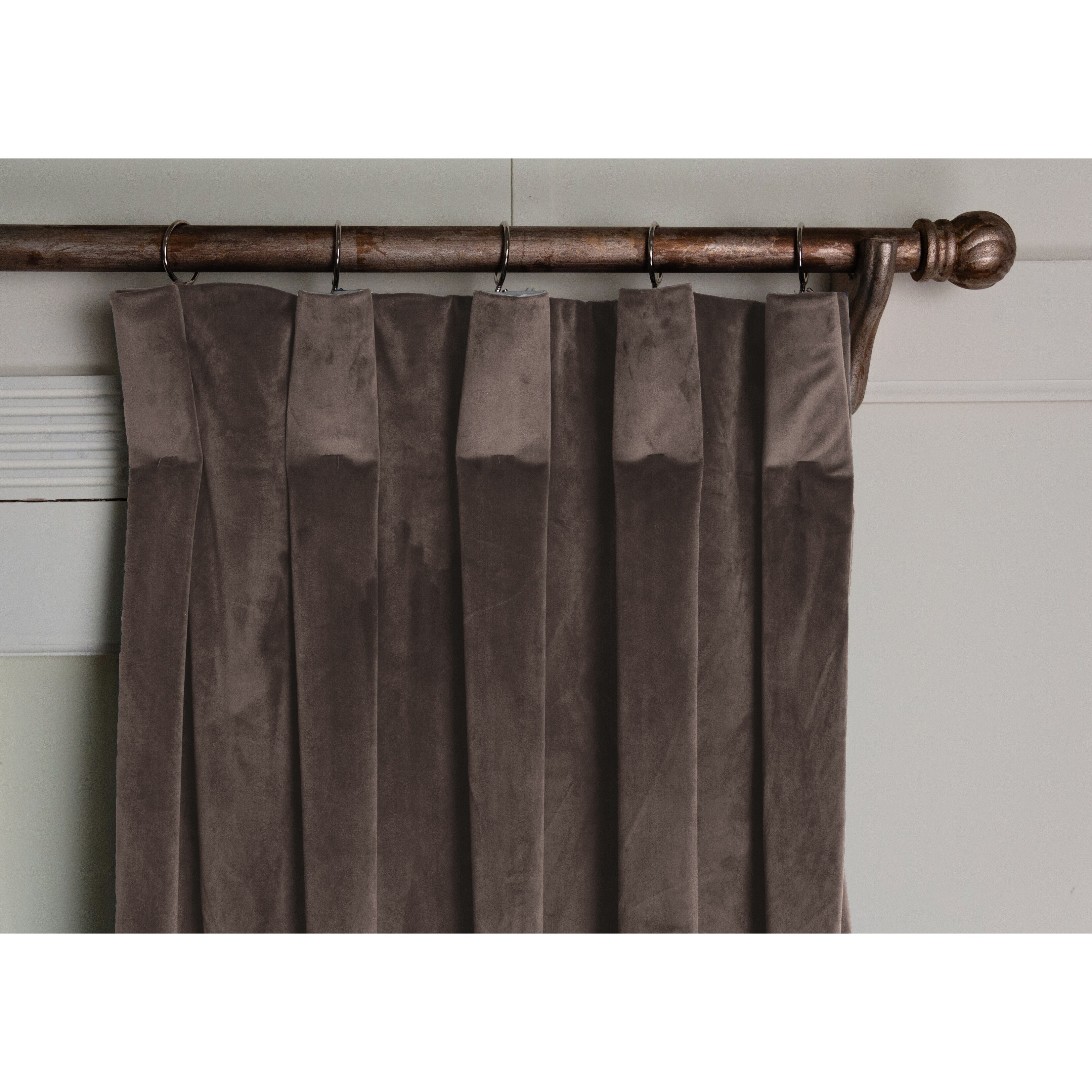 Shop Rt Dressings Milan Bronze Velvet Box Lined And Pinch