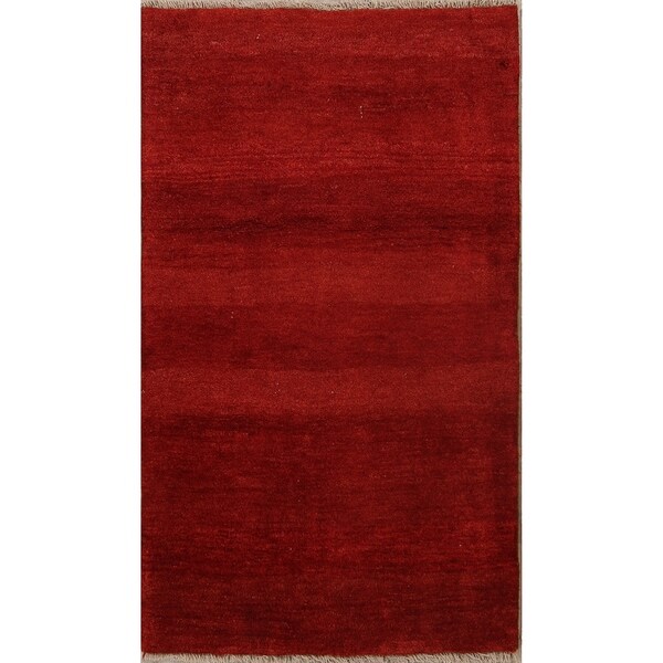 Classical Shiraz Handmade Gabbeh Persian Woolen Rug Oriental - 5'9" x 3'4" runner