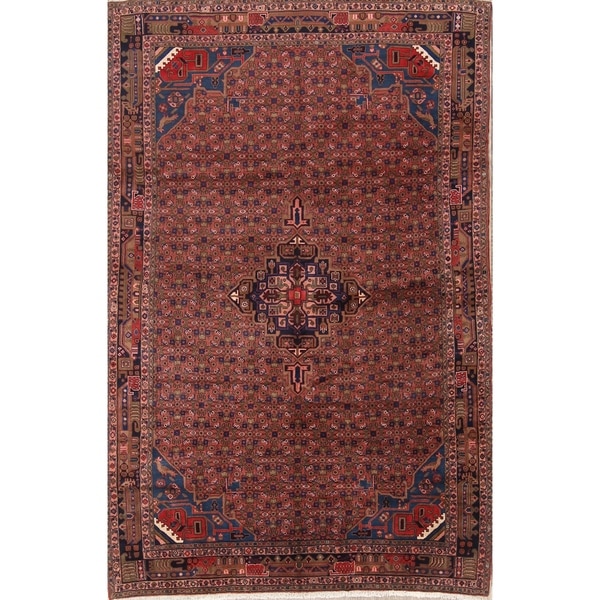 Traditional Handmade Oriental Bidjar Gholtogh Persian Area Rug - 10'0" x 6'6"