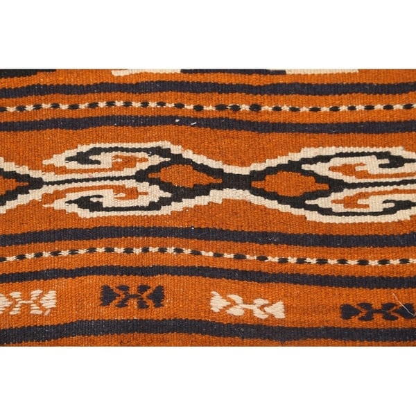 Oriental Flat Woven Rust Kilim Balouch Hand Woven Persian Area Rug 6 0 X 3 8 On Sale Overstock 25639072
