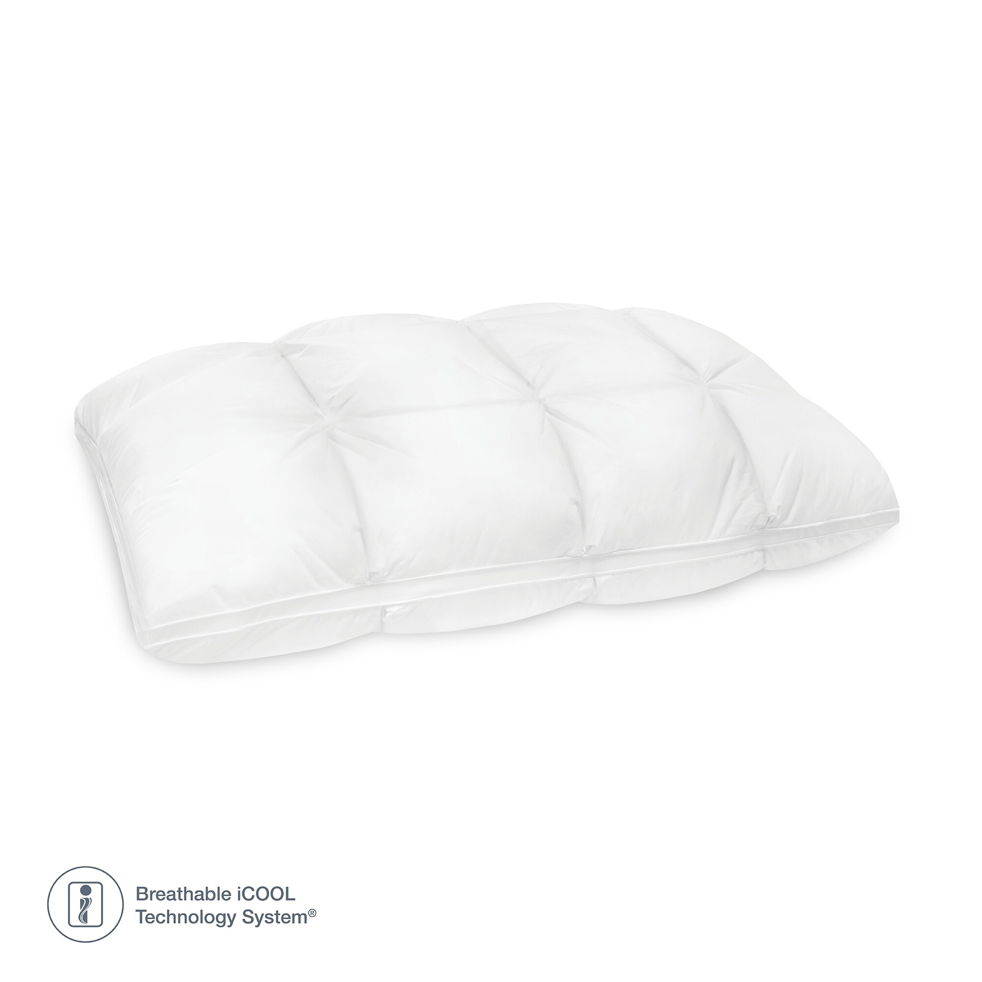 Shop Sensorpedic Euro Majestic Synthetic Down And Memory Foam Bed