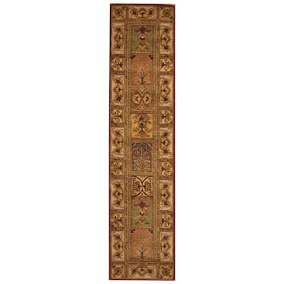 Handmade Tabriz Wool Rug (Iran) - 2'5 x 10'