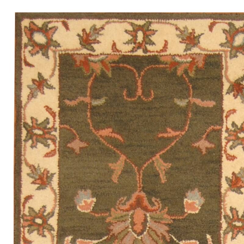 Handmade Wool Runner (India) - 2'7 x 10'