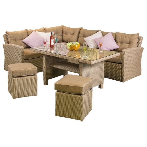 Ashton Rattan Corner Sofa Set On Free Shipping Today Ashton Rattan Corner Sofa Set On Free Shipping Today 25639740