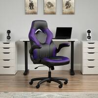 OFM Essentials Collection Racing Style Bonded Leather Gaming Chair (ESS-3085)
