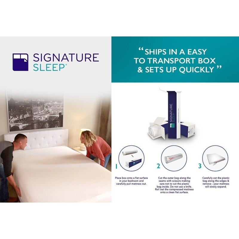 signature sleep gold inspire 10 memory foam mattress