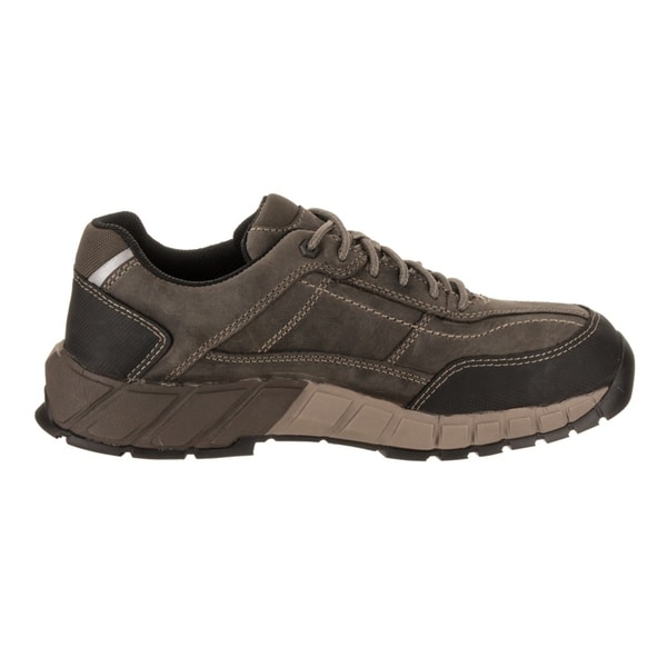 men's streamline leather composite toe work shoe