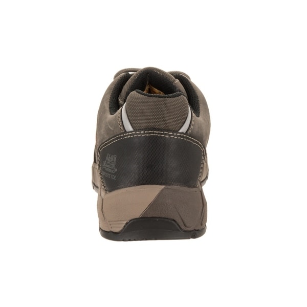 men's streamline leather composite toe work shoe