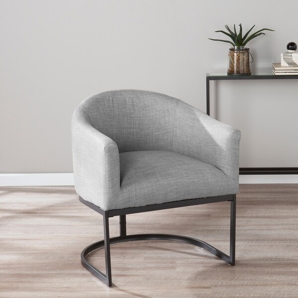 Shop Carson Carrington Ekero Upholstered Barrel Chair - On Sale - Free