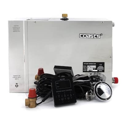 Coasts Steam Generator for Steam Saunas 12KW 240V with Controller